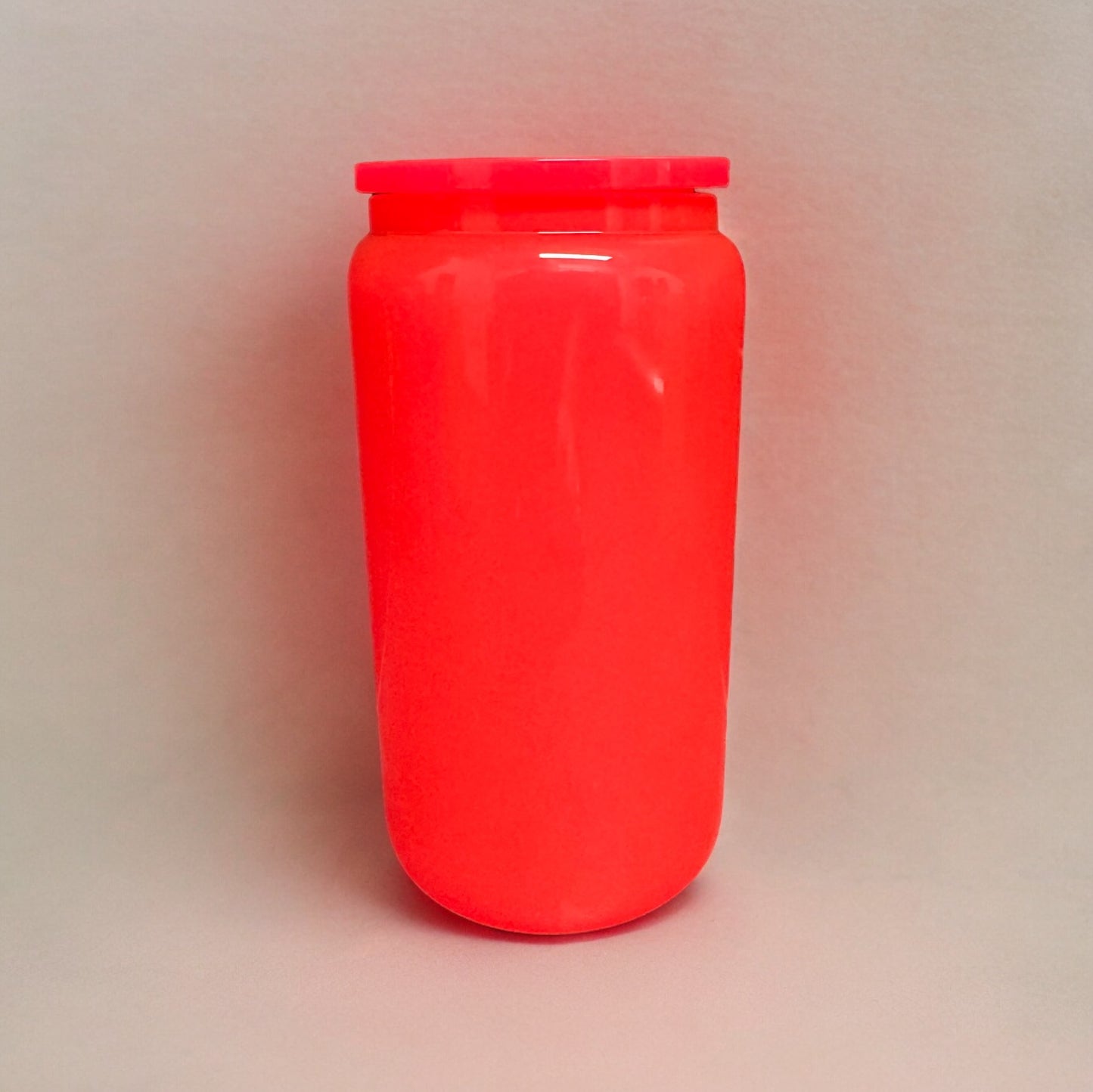 16oz Neon Glass Cup Sublimation