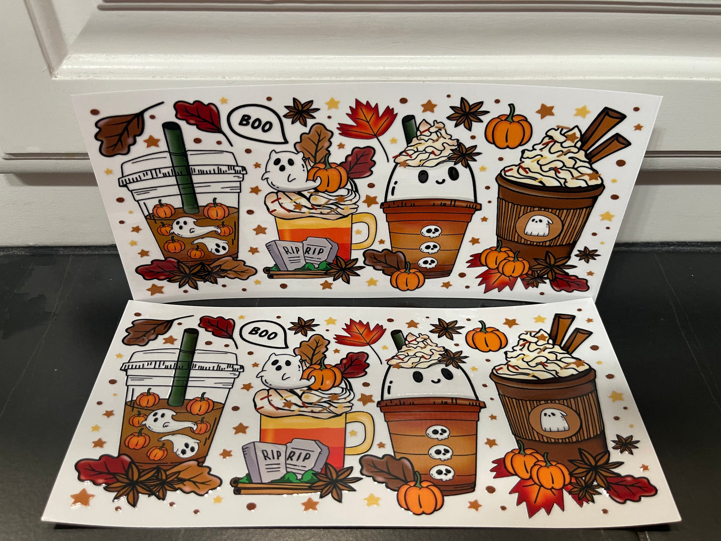 Halloween Coffee Cup Wrap